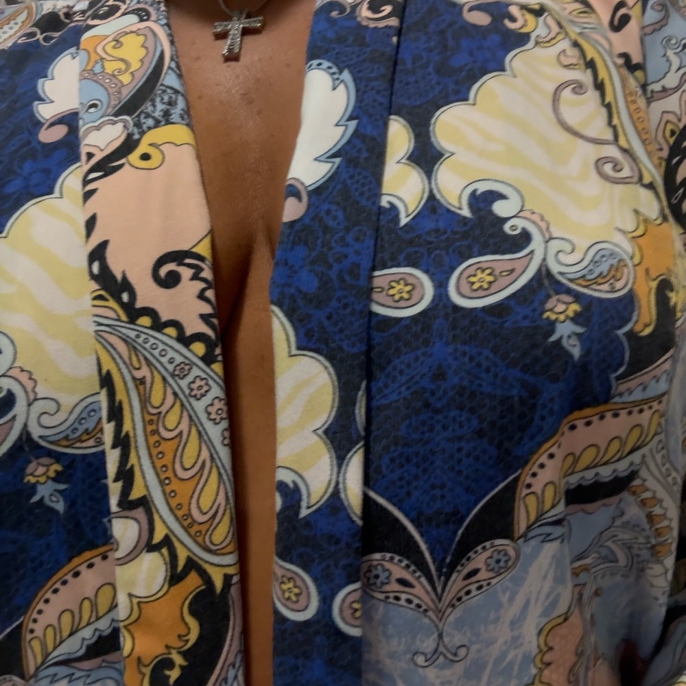 Only Multicolor Paisley Blazer